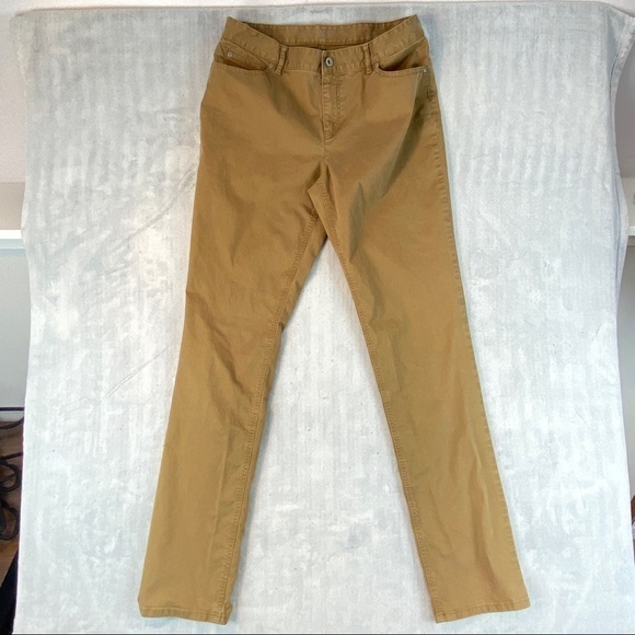 J. Jill Authentic Fit Slim Leg Jeans Sz 10 Tall Stretch Straight Leg Mid Rise - Picture 1 of 8